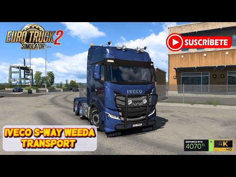 Ets2 🚚 | Iveco S-Way Weeda Transport by soap98 | 🚚#649 #truck #ets2 #mods