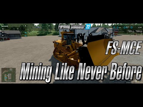 FS22 TCBO MCE | NEW MOD CAT D11T | Create fields on TCBO