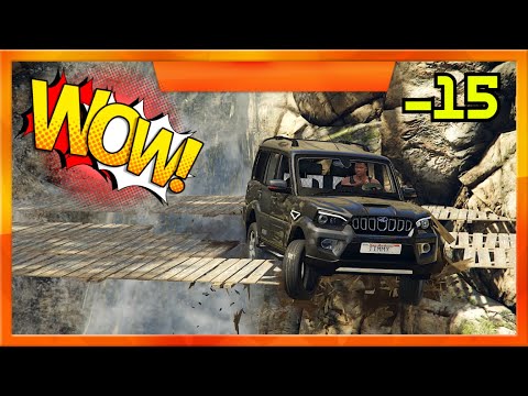 Scorpio crossing the wooden bridge in GTA 5!