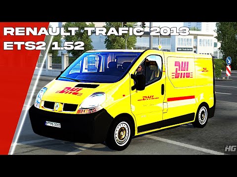 Renault Trafic 2013 (ETS2 1.52) | Euro Truck Simulator 2 | ETS 2 | Car Mod