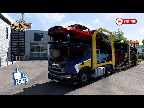 [ETS2 v1.40] NextGen Scania P (Eugene) Car Transport v5.0