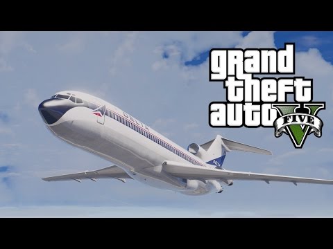 GTA V Boeing 727-200 (MOD)