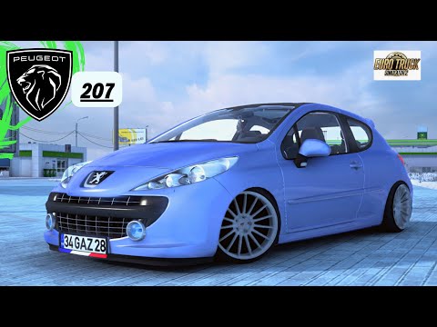 PEUGEOT 207 RC Gameplay , Review [Euro Truck Simulator 2 1.46/1.45][ETS2 1.45/1.46]