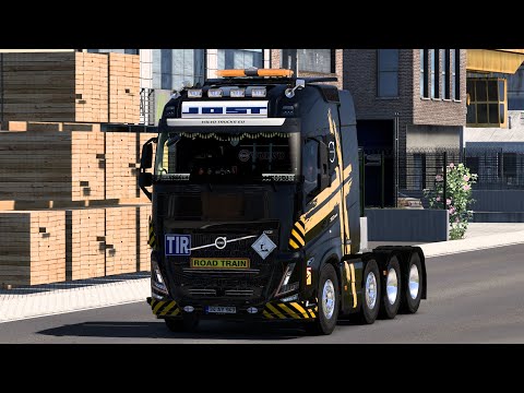 077/07/0538/2024/3330 ETS2 1.50.4.0S LIGHTBOX JOST VOLVO FH 2022 SANAX 1.0 1.50 22 07 2024