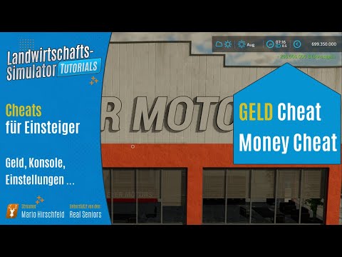 LS22 Tutorials: Geld CHEAT / Money Tool // Grundlagen für Einsteiger