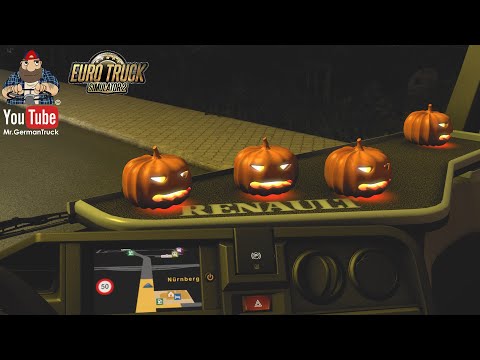 [ETS2 v1.48] Halloween Pumpkin interior Addon