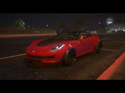 GTAV Coquette WideBody Kit Mod