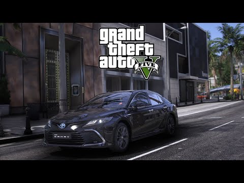 GTA 5 Mod - 2022 Toyota Camry Hybrid - Real Life Mods Gameplay