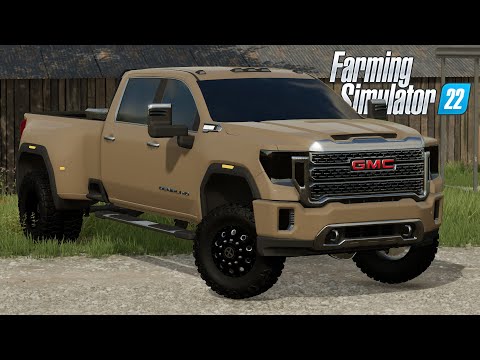 FS22 - 2020 GMC Sierra DENALI 3500 - Car Mod for Farming Simulator 2022 ROLEPLAY Download