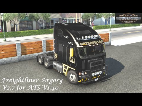 Freightliner Argosy V2.7 for American truck simulator V1.40