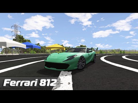 Мод 2017 Ferrari 812 SuperFast для BeamNG.drive