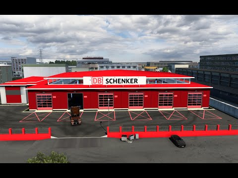 075/07/0105/2022 RODONITCHO MODS ETS2 1.45.0.45S GARAGE DB SCHENKER BY RODONITCHO MODS 1.0 1.45