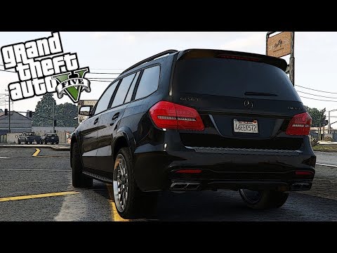 GTA 5 Обзор Mercedes-Benz GL63 AMG (BRABUS)