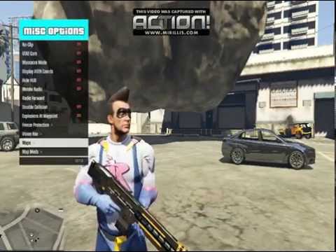 Menyoo mod menu/Grand Theft Auto PC 1.27