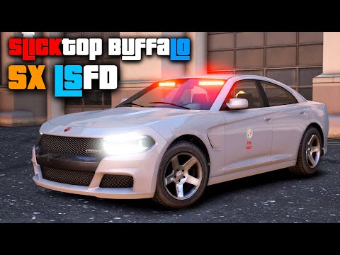 Slicktop Buffalo SX LSFD - GTA 5 Lore Friendly Car Mod + Download Link!