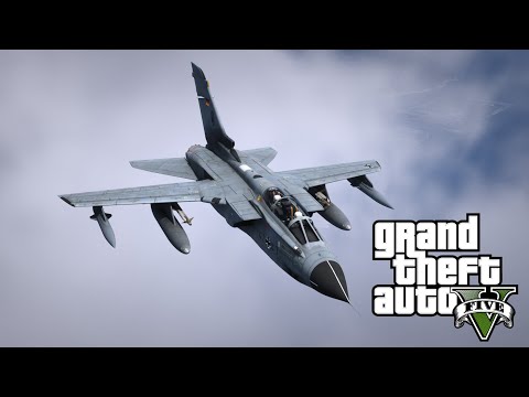 GTA V Panavia Tornado IDS Fighter Bomber [MOD]