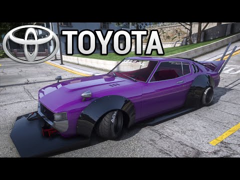 GTA 5 Toyota Celica Bosozoku (Bazooka) + LS Swap V8 Engine Sound Mod Showcase [NVE + QuantV+ 5Real]