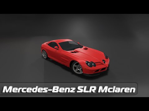 Мод Mercedes-Benz SLR Mclaren для BeamNG.drive