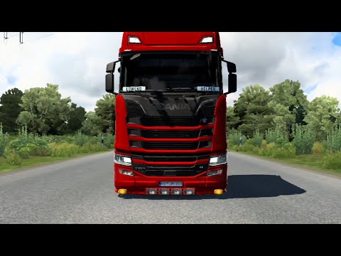 ETS2 V1.45 Painted Bumperspoiler For Scania