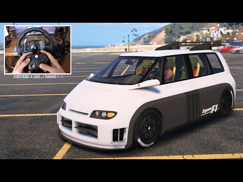 1994 Renault-Matra Espace F1 - GTA V | Logitech G29 🔥 When GTA VI ? Who waiting? REVIEW