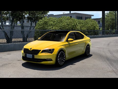 Skoda Superb B8-American Truck Simulator (1.48)