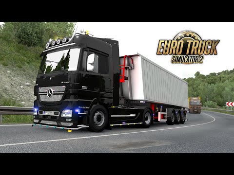 ETS2 1.39 Mercedes-Benz Actros MP2 Black Edition by Dotec v1.1