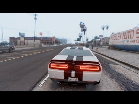 2019 Dodge Challenger Redeye in CineREALISM 2.0 GTA5 Graphic Mod