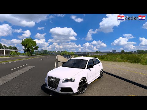 [ETS2 1.49] Audi RS3 Sportback 2011 | Zadar,Croatia - West Balkans DLC