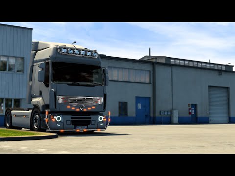 ETS 2 Renault Premium Tuning Mod V8 1.47