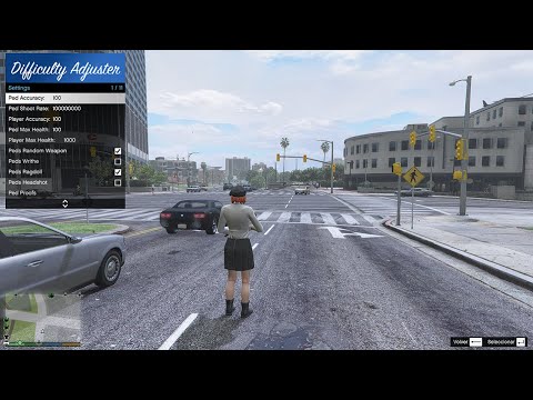 GTA V Difficulty Adjuster Mod