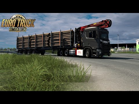 Euro Truck Simulator 2 - Scania NG Doll Long Wood Chassis Addon