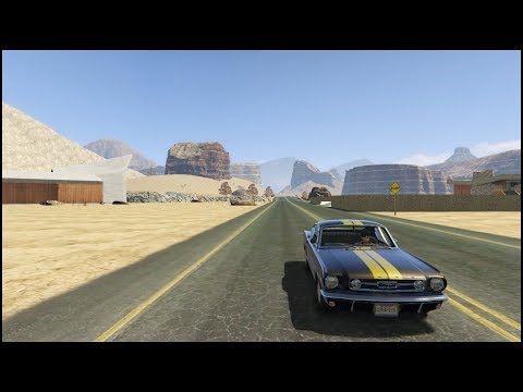 GTA 5 map mod Route 66