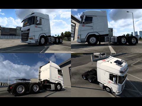 RODONITCHO MODS ETS2 1.46.1.0S 102/11/0777/2022 SKIN DAF 2021 DB SCHENKER 1.0 1.43 1.46