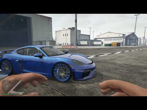 GTA V Porsche Cayman 2016