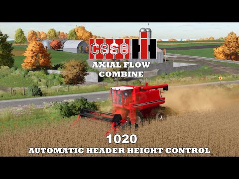 FS22 Case IH 1020 header floatation teaser