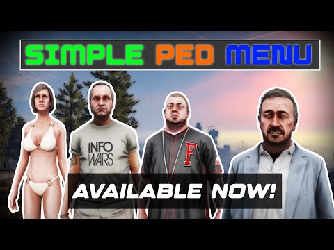 SimplePedMenu Showcase: Enhancing the Experience of GTA 5 Singleplayer