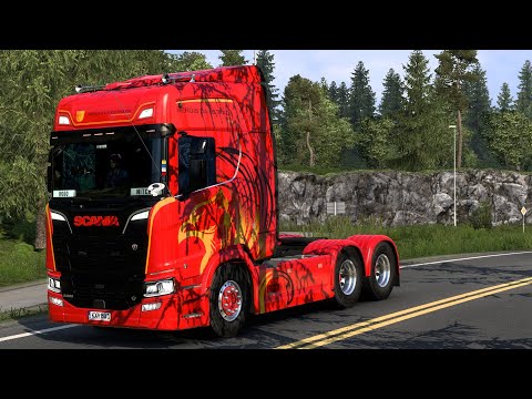 052/01/0052/2025/3946 RODONITCHO MODS ETS2 1.53.3.14S SCANIA R 2019 CRJ MODDING 1.0 1.53 09 01 2025