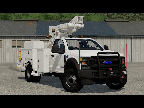 2022 Ford F600 Service Truck FS22 Car Mod - ModsHost