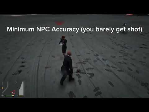 Minimum and Maximum NPC Accuracy showcase