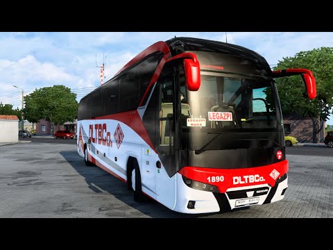 ETS 2 [1.47] Bus Mod DLTBCo New Livery on Neoplan Tourliner C13 + Download Link ETS 2 Bus Mods