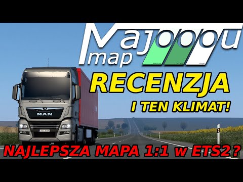 [ETS2] NAJLEPSZA MAPA 1:1? - Czech map by Majooou