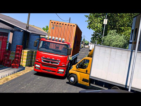 New Narrow Roads Map Mod For ETS2 1.49 and 1.50