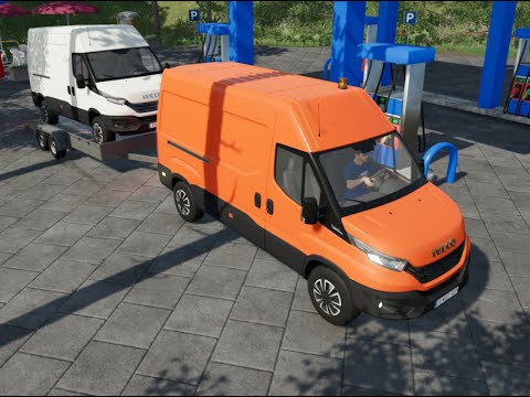 Farming Simulator 22 - Iveco DAILY 35-160 L2H2 2022 v1.0.0.0