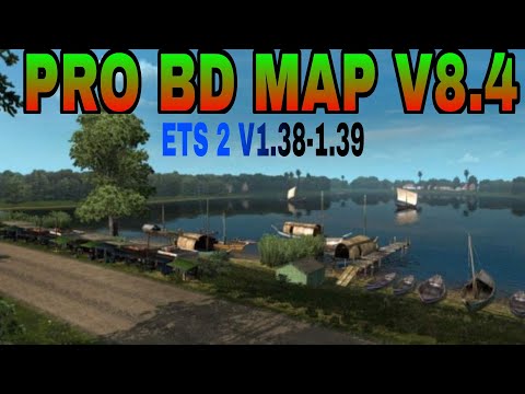 PRO BD Map V8.4 Updated 1.38 - 1.39 ETS2 Mod - ModsHost