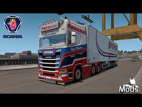 ETS2 v1.32 I Mod ▶️ Scania S500 PWT Thermo Stessens &amp; Trailer