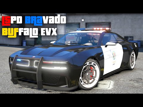 LSPD Bravado Buffalo EVX - GTA 5 Lore Friendly Car Mod + Download Link!