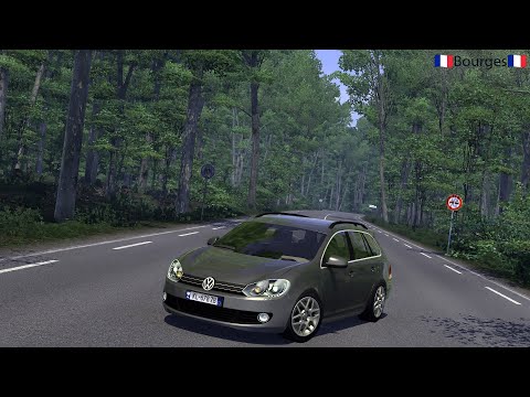 [ETS2 1.49] 2013 Volkswagen Jetta SportWagen | Bourges,France- West Balkans DLC