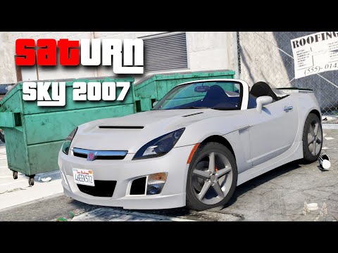 Saturn Sky 2007 - GTA 5 Real Life Car Mod!