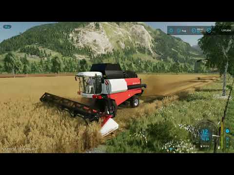 Farming simulator 22 Mods Rostselmash Vector 420