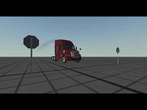 Western Star 57X Brake Test/ BeamNG.Drive